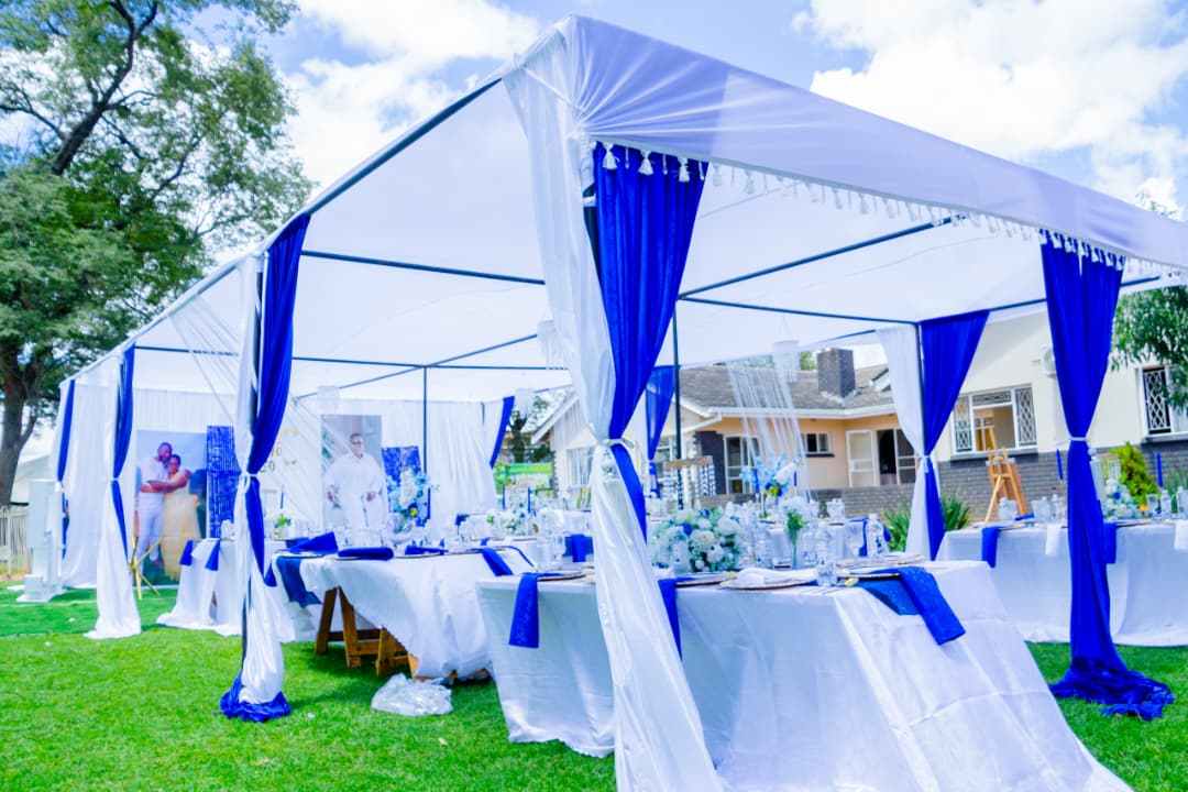Corporate or celebration reception setup