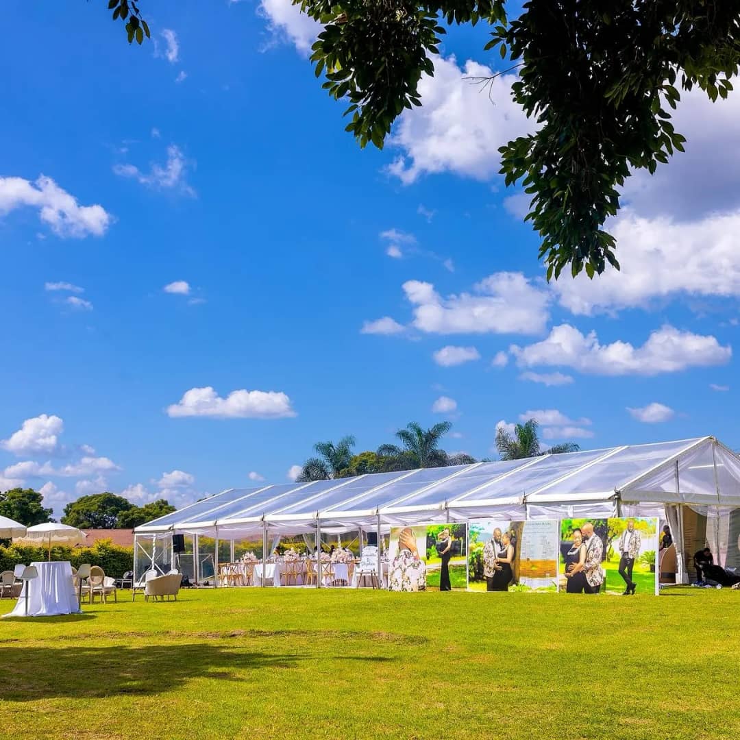 Wedding celebration at the venue
